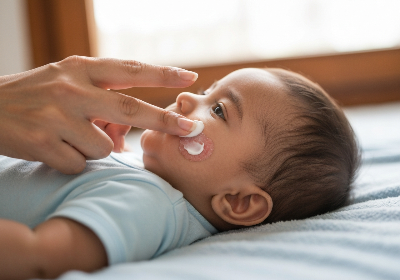 Baby Eczema on the Cheeks? A Gentle Face Routine