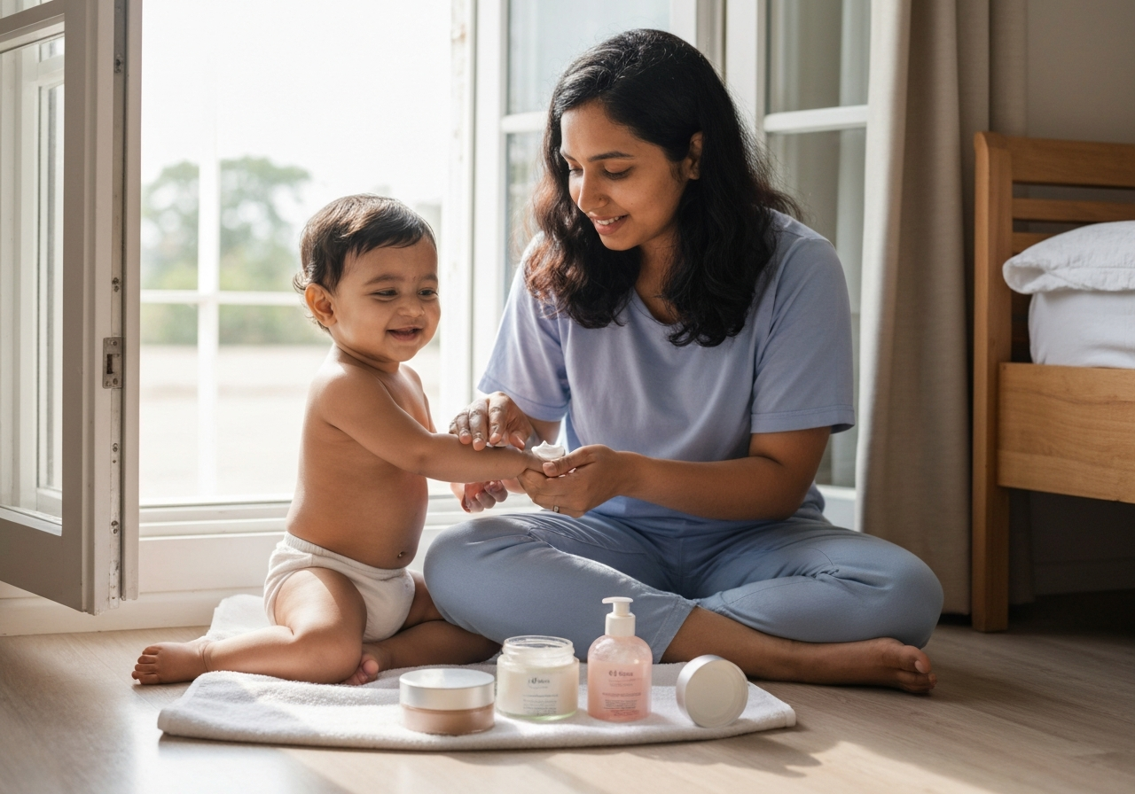 Baby Lotion vs Cream vs Balm: What Indian Weather Calls For