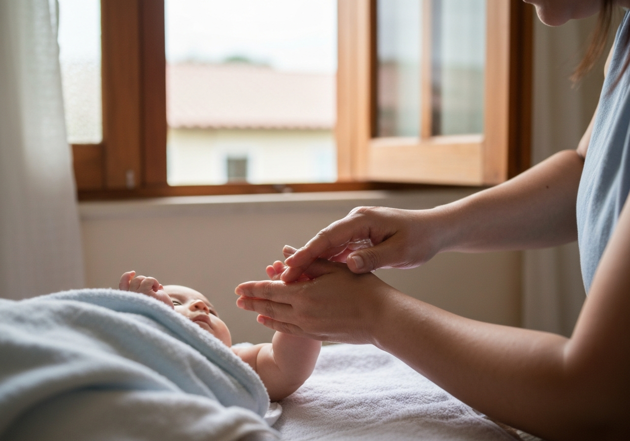 Does Baby's Massage Oil Need to Change With the Season?