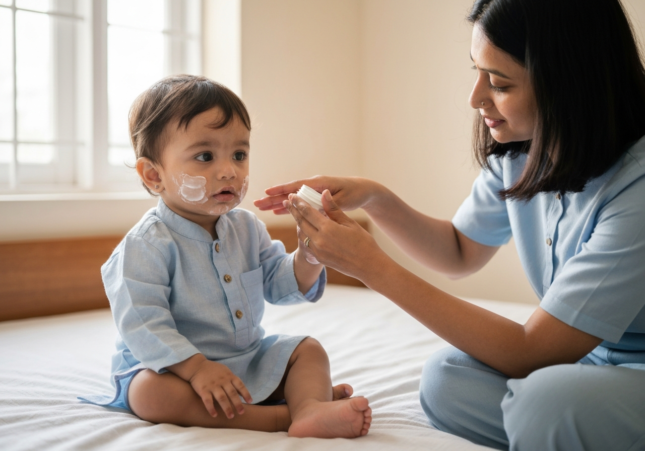Bacchon Ki Dry Skin Ke Liye Kya Karein? Ek Saaf Guide
