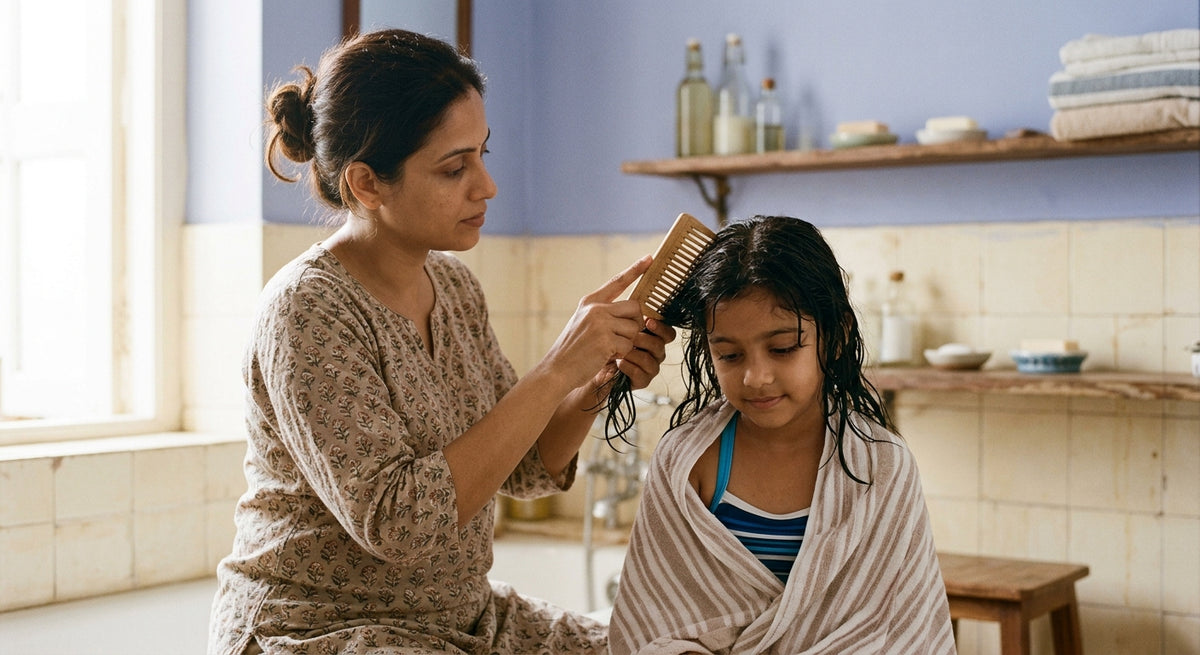 Why Chlorine Turns Your Child's Hair Dry and Straw-Like