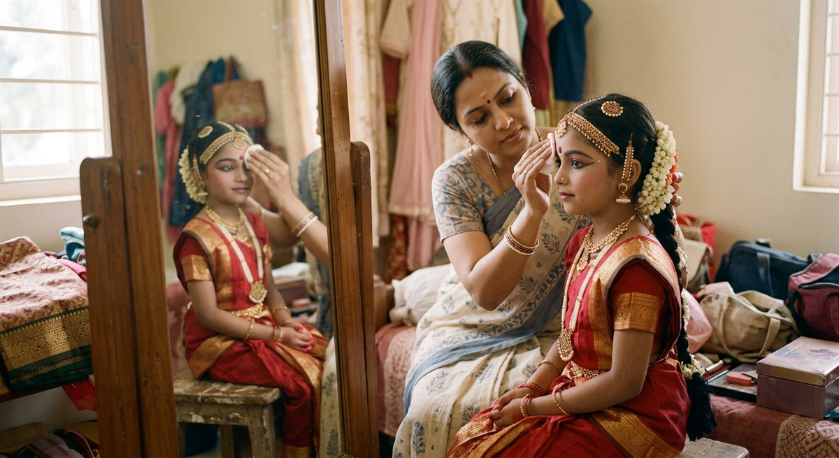 Pancake, Kumkum and Young Skin: A Dancer's Clean-Up