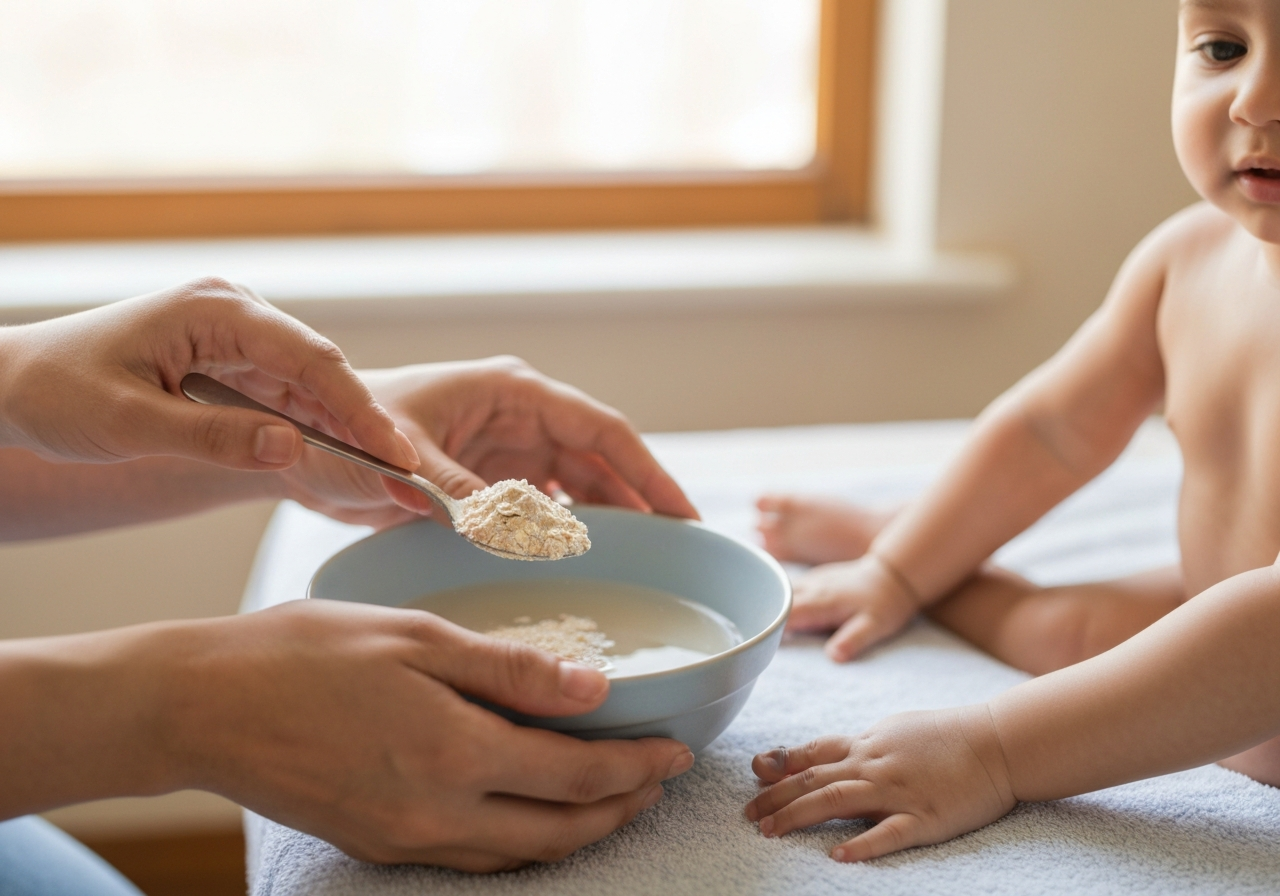 Colloidal Oatmeal for Baby Skin: The Science, Honestly