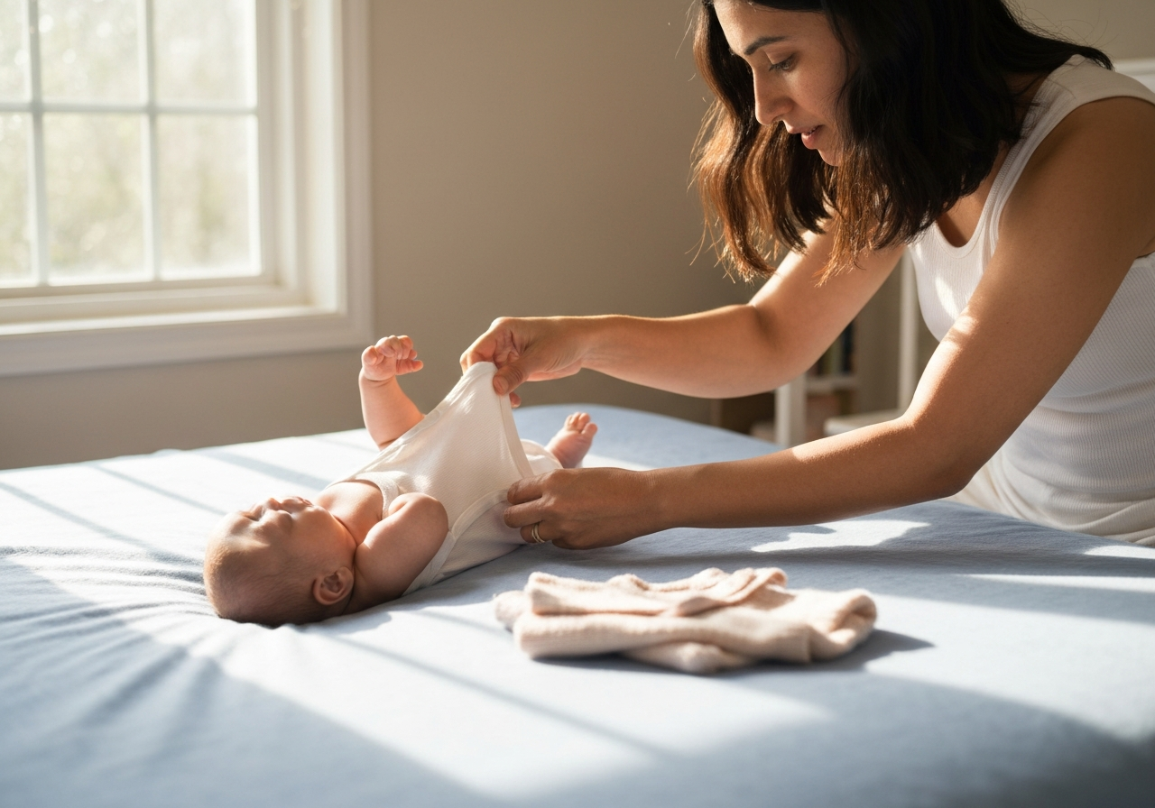 Cotton vs Synthetic Clothing for Eczema Babies