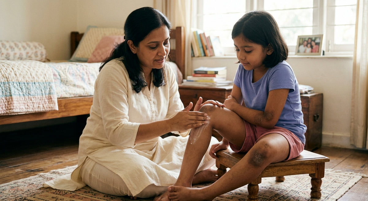 Dark Knees and Elbows in Kids: Friction, Sun, and Care