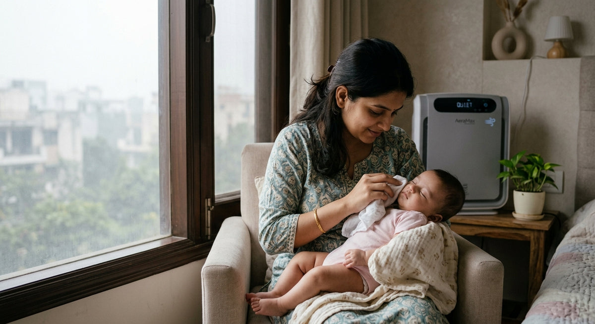 Delhi Smog Season and Your Baby's Skin: What Really Helps