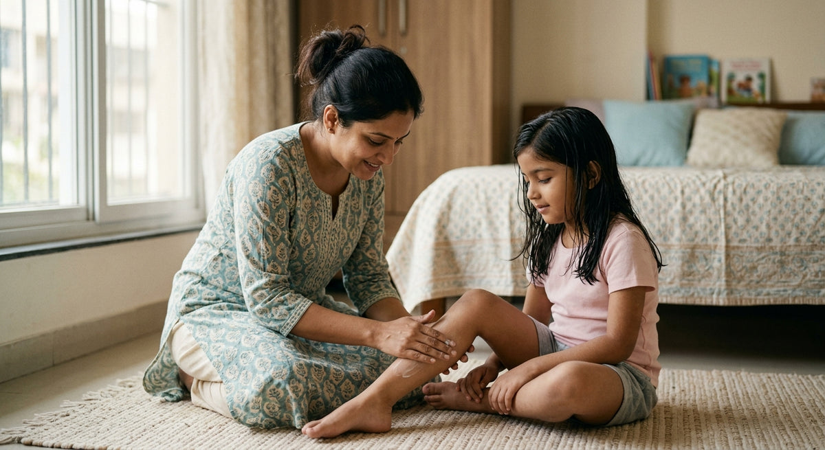 Does Your Child Need a "Junior" Lotion? An Honest Answer