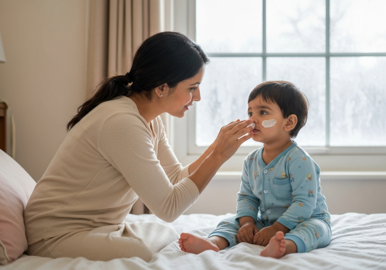 Dry Skin in Kids This Winter? A Simple Nightly Routine