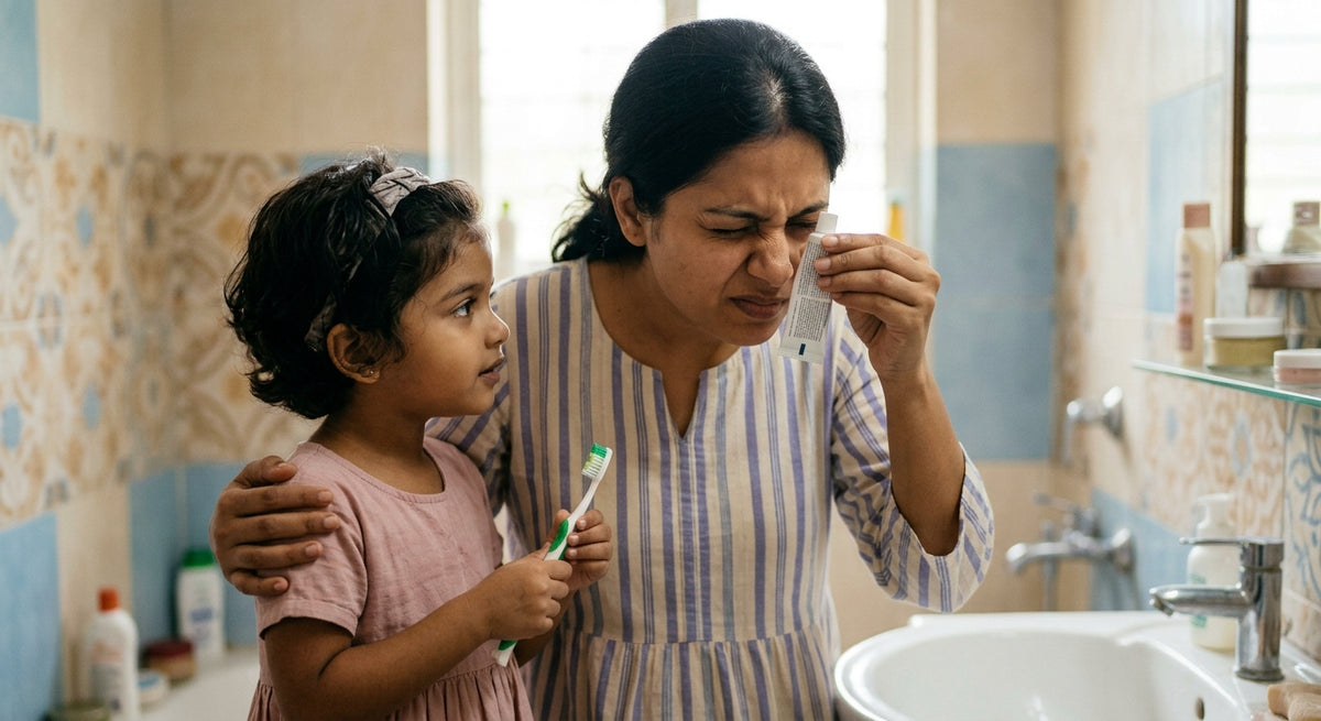 500, 1000 or 1450 ppm? Reading Kids' Toothpaste