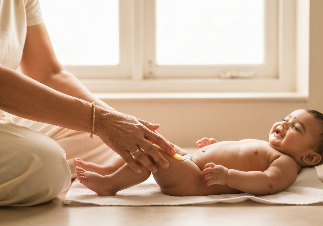 Ghee for Baby Skin: Tradition vs What the Evidence Says