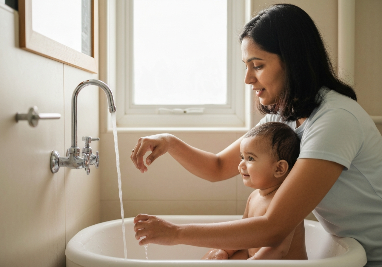 Hard Water and Baby Skin: What to Do (An Honest Guide)