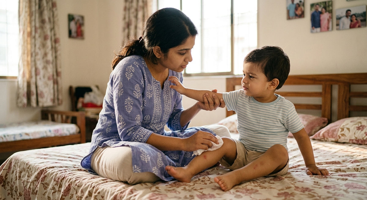 Child Scratching a Healing Bite? Myths vs What Works