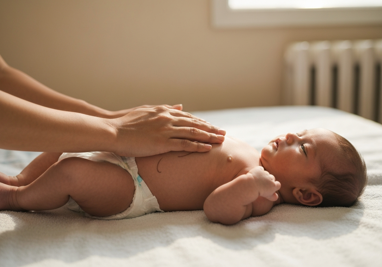 The I Love You Massage for Baby Gas & Colic, Step by Step