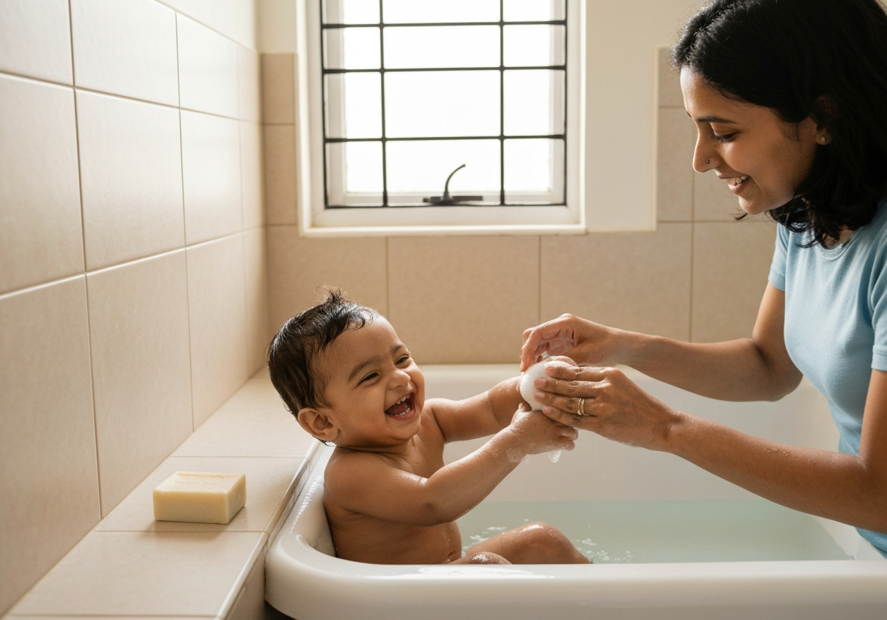 Is Your Child's Body Wash Causing Their Dry Skin?