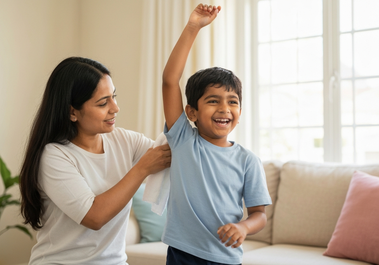 Kids' Body Odour: When Does It Start & Gentle Care