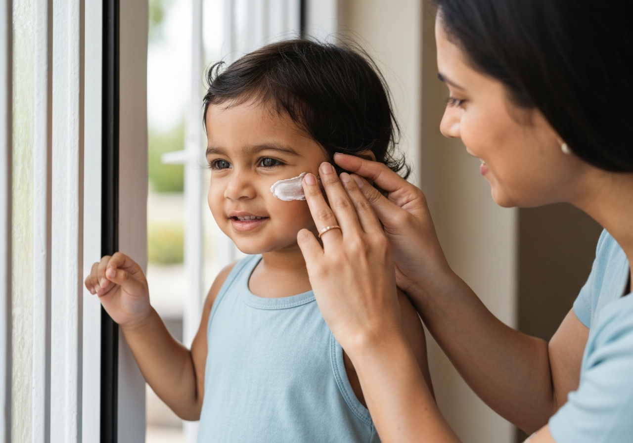 Why Your Child's Sunscreen Leaves a White Cast — and Fixes