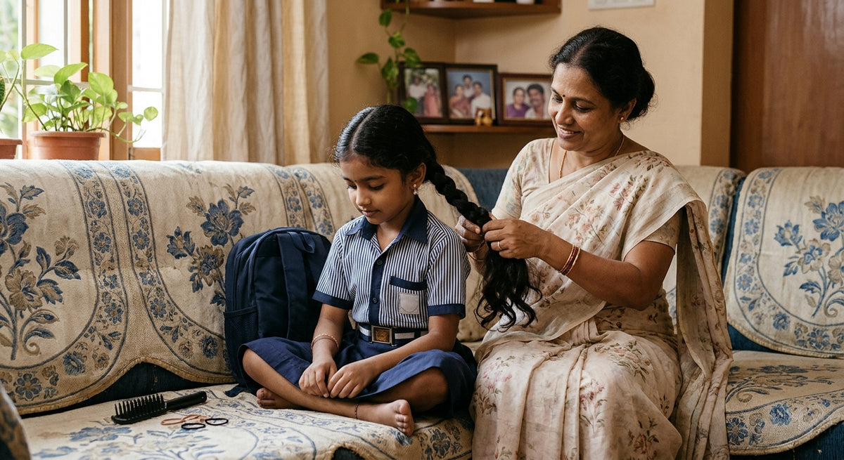 Long Hair and Lice at School: Habits That Cut Spread