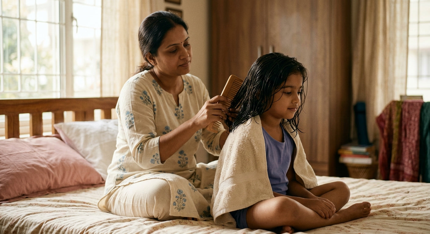 Why You Should Never Braid Your Child's Damp Hair