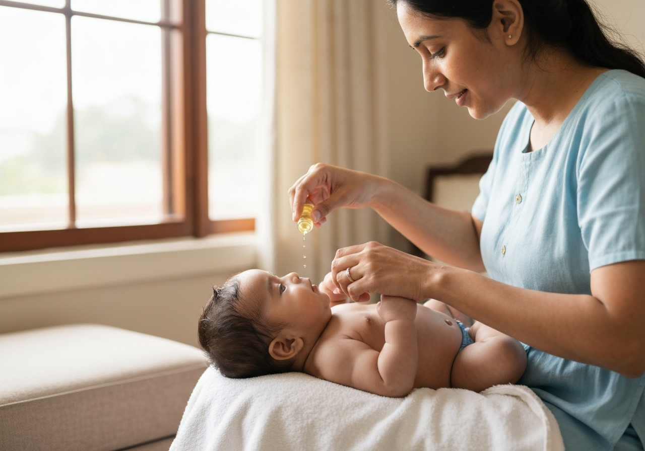 Oiling Baby Hair: The Tradition, Done Safely