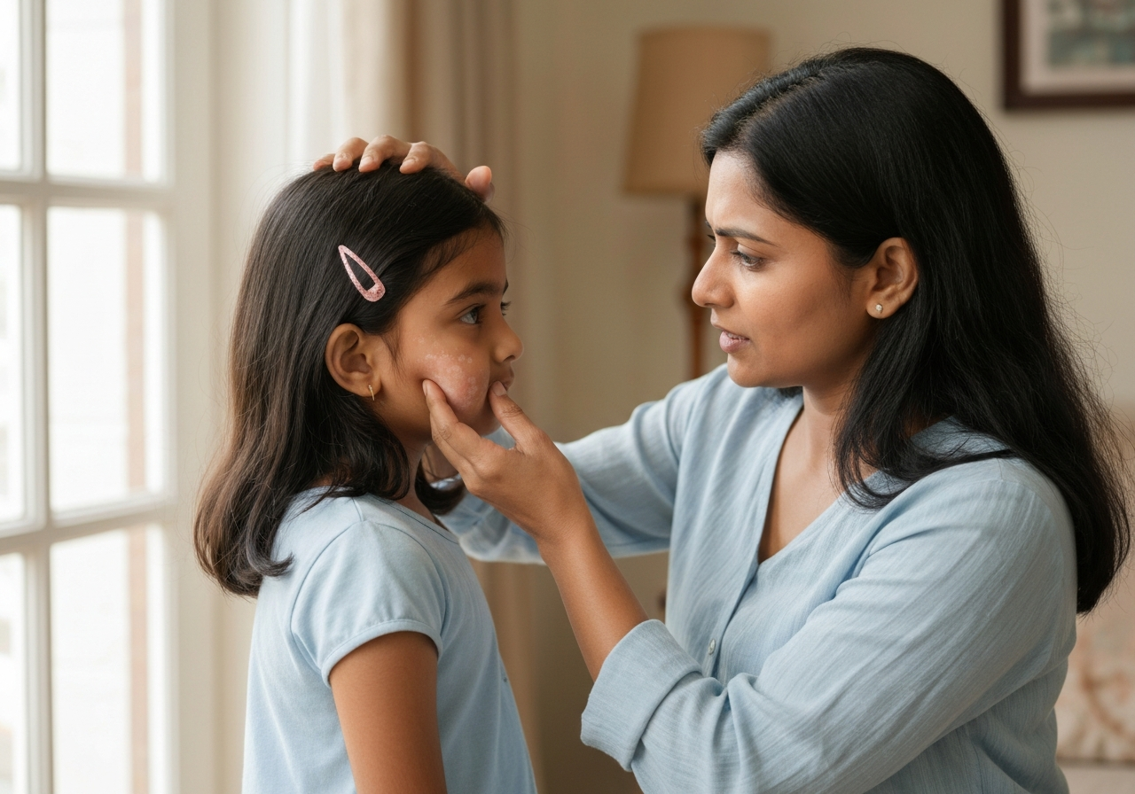 White Patch on Your Child's Skin: Which One Is It?