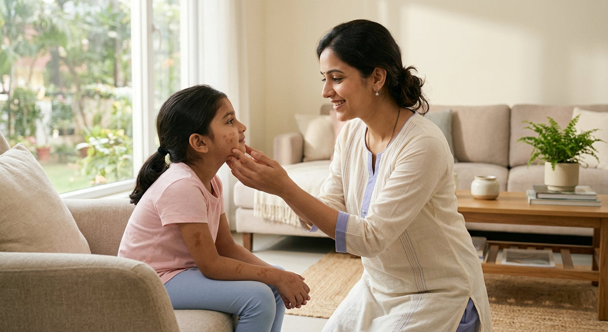 Why Dark Marks Stay on Your Child's Brown Skin