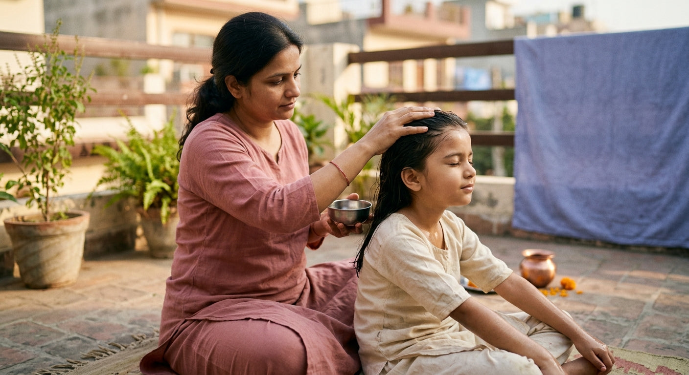 Pre-Holi Oiling for Kids: The Full Checklist