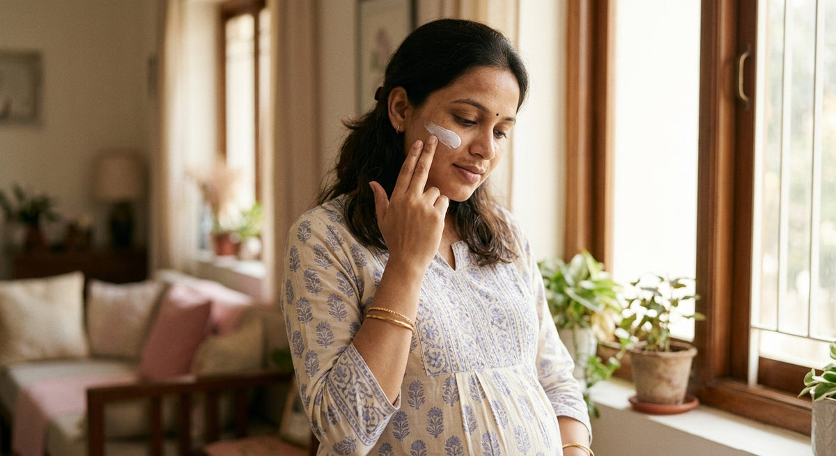 Pregnancy Sunscreen in India: Mineral SPF, Melasma, Seasons