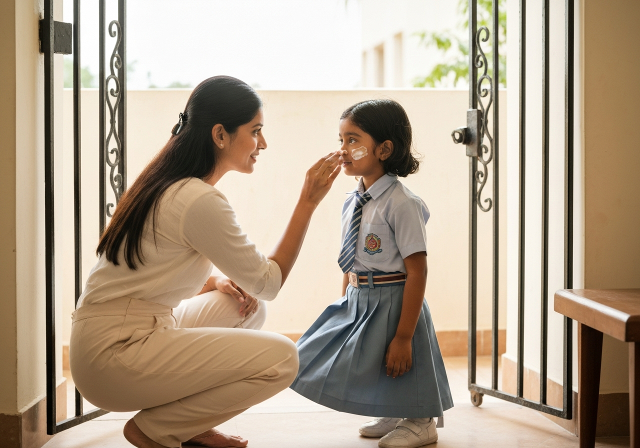 Can My Child Reapply Sunscreen at School? What's Realistic