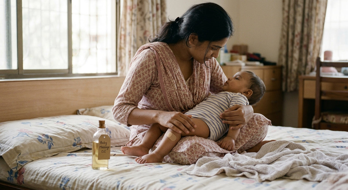 Oil Massage on a Vaccination Site: Myth vs Fact