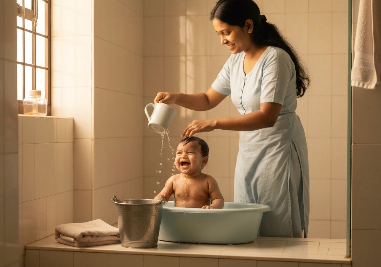 Summer Bath Routine for Babies in India: Myths vs Facts