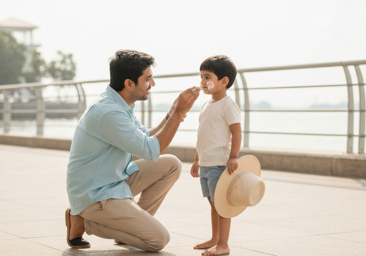 Sun Protection for Kids in India: The Non-Negotiables