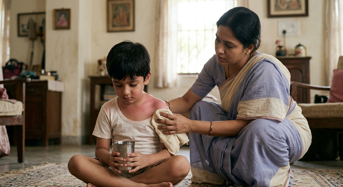 Sunburn in Children: What to Do in the First 24 Hours