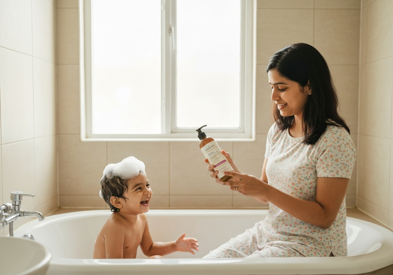 When to Switch From Baby Shampoo to Kids Shampoo