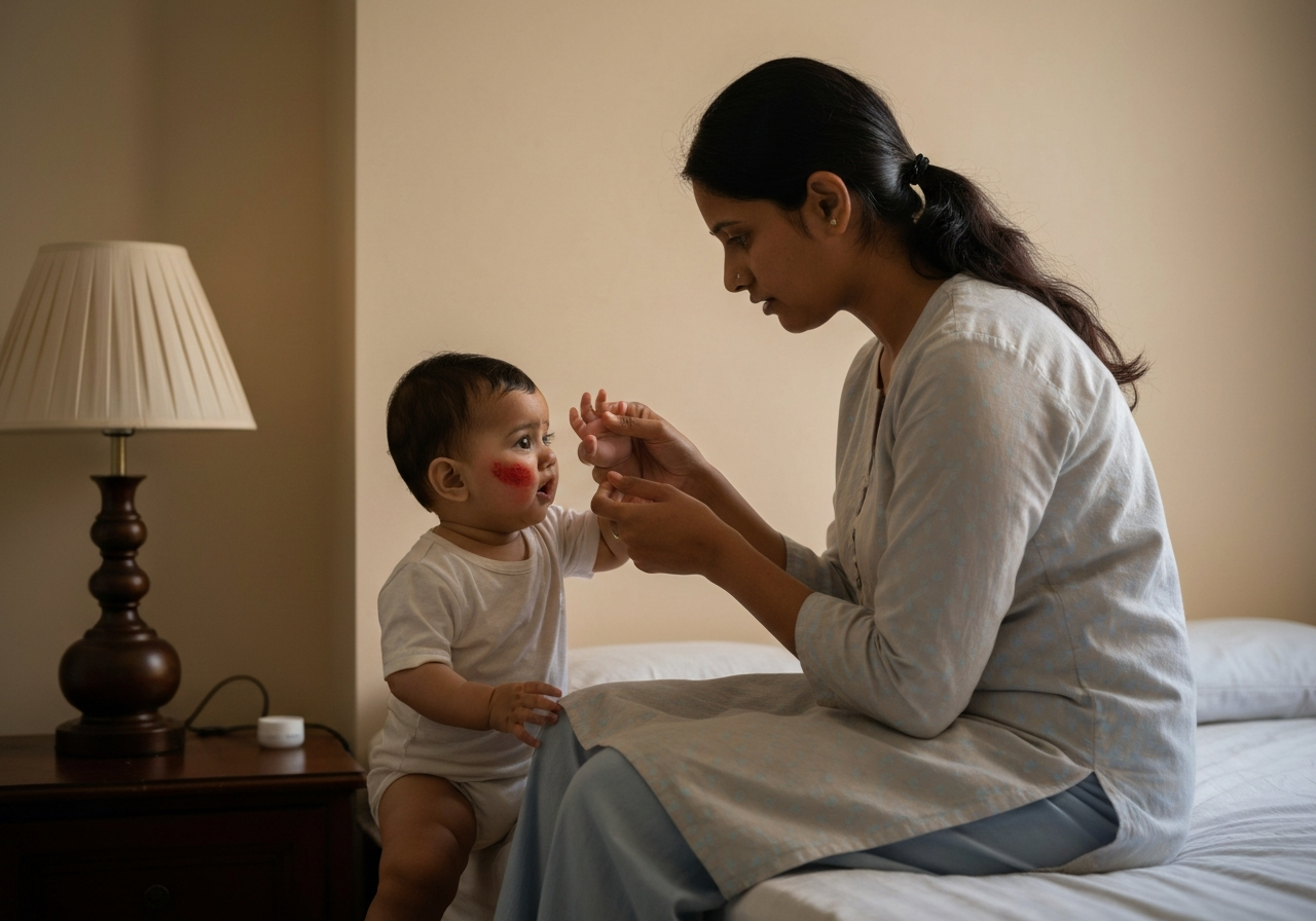 Why Does My Baby Scratch at Night? The Itch-Scratch Cycle