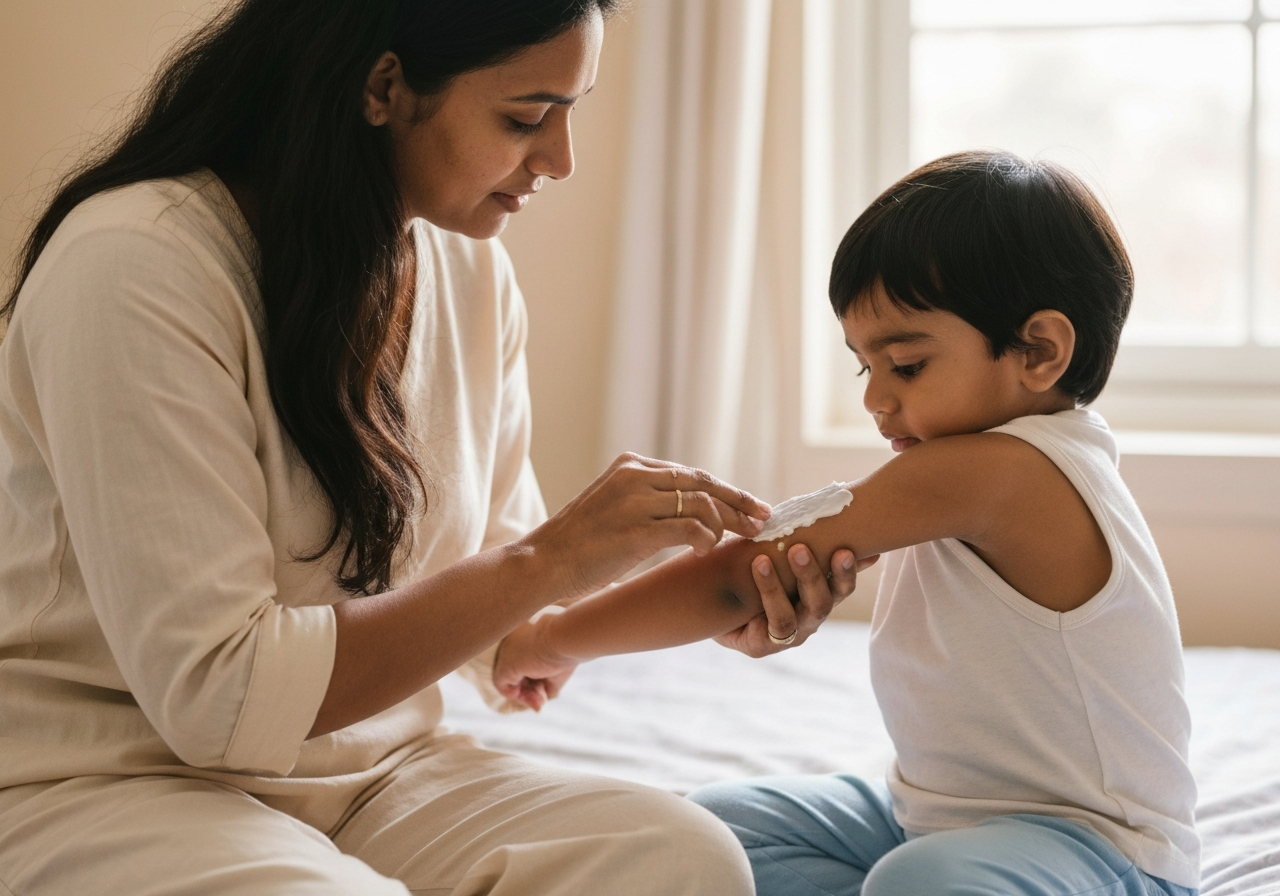 Why Scrubbing Won't Fix Your Child's Chicken Skin