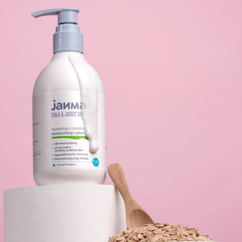 Hydrating & Soothing Moisturizing Lotion | Almond Oil, Organic Ghee, Avacado, Oats