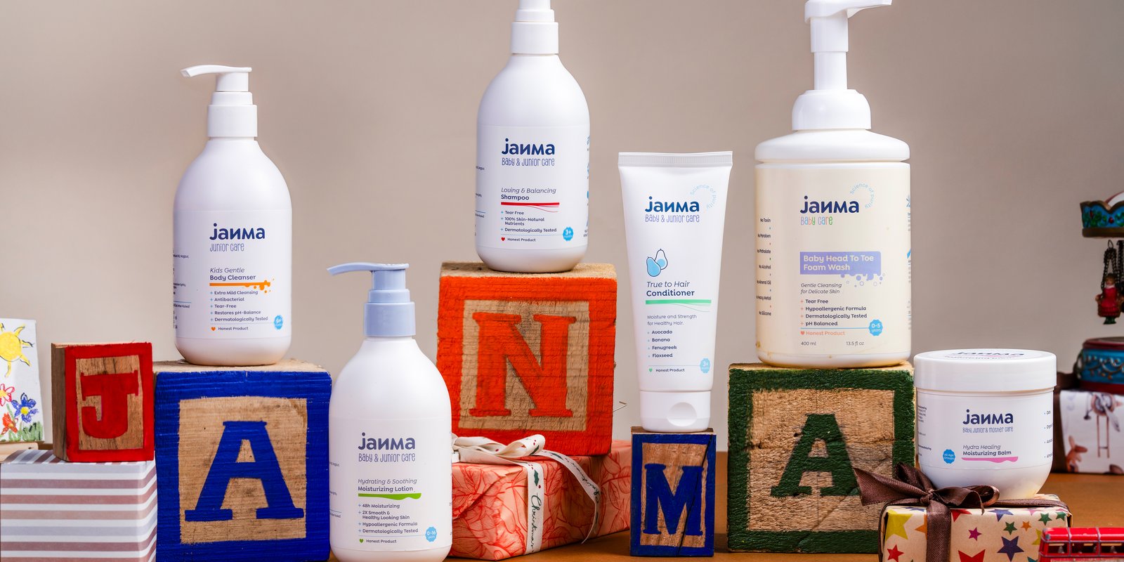 The complete Janma range